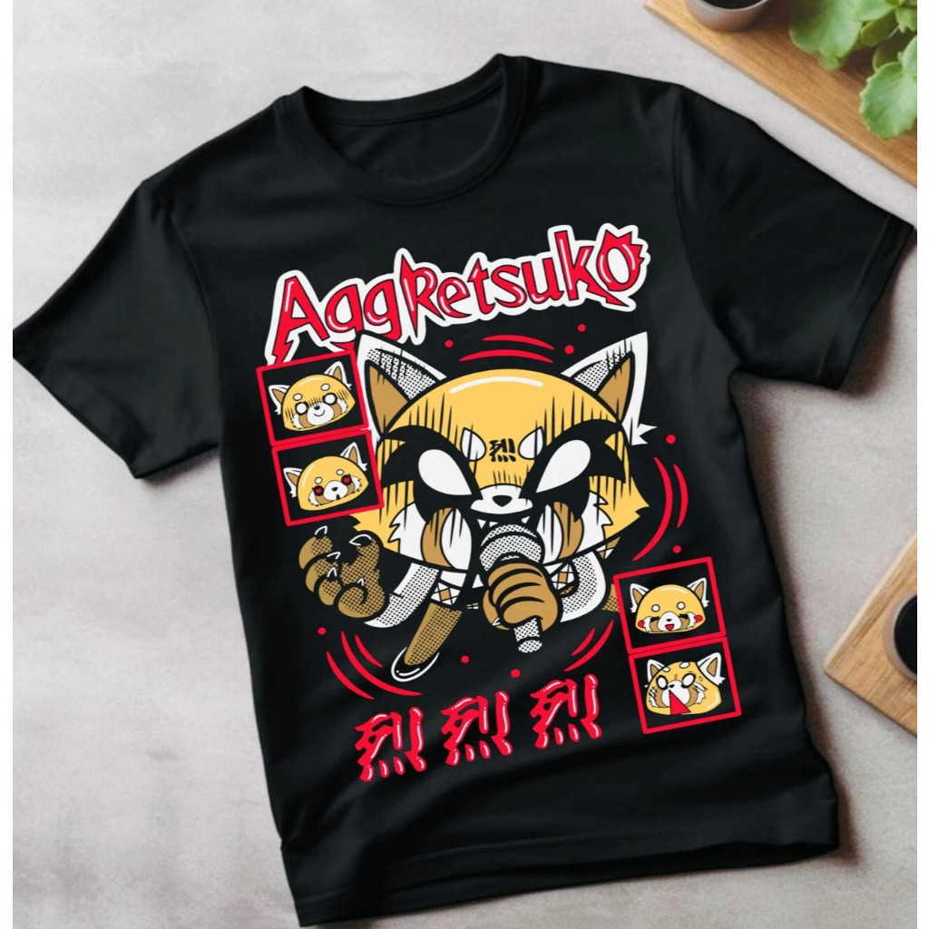 Aggretsuko Camiseta: Onde Comprar | BuscaProdutos
