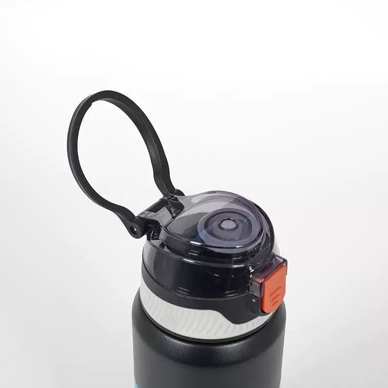 Garrafa Térmica Com Canudo 800ml espacial Quente & Frio Com Isolamento Térmico De Grande Capacidade