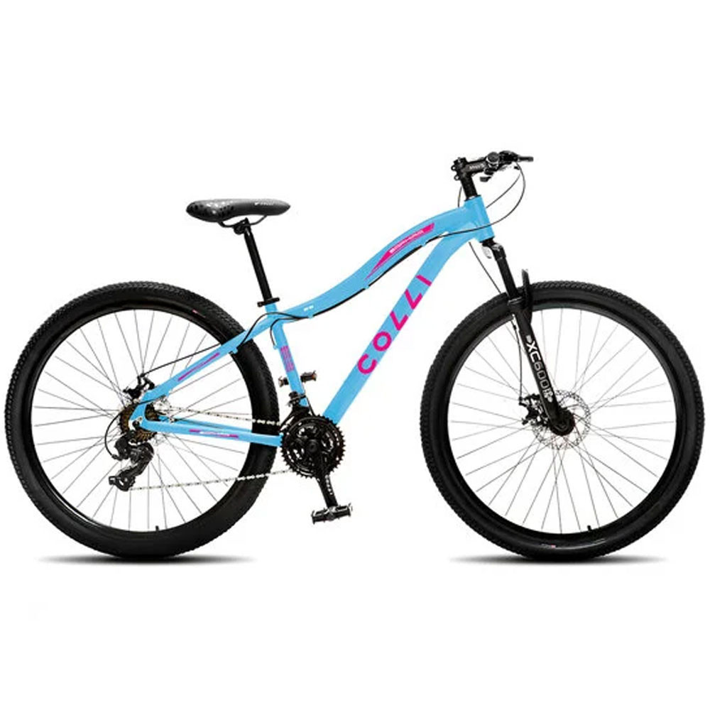 Bicicleta Saphira Aro 29 Freio a Disco 21 velocidades Quadro 15,5 Polegadas Colli em Oferta na Shopee