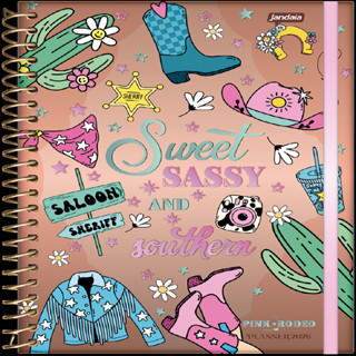 Agenda Planner 2026 Pink Rodeo 160 Páginas Sortida