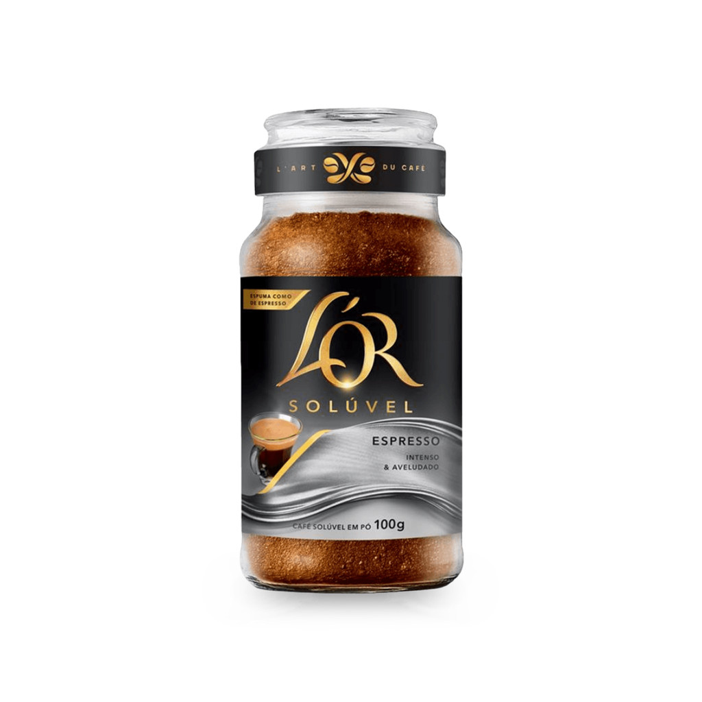 Café Solúvel Espresso Vidro 100g Lor