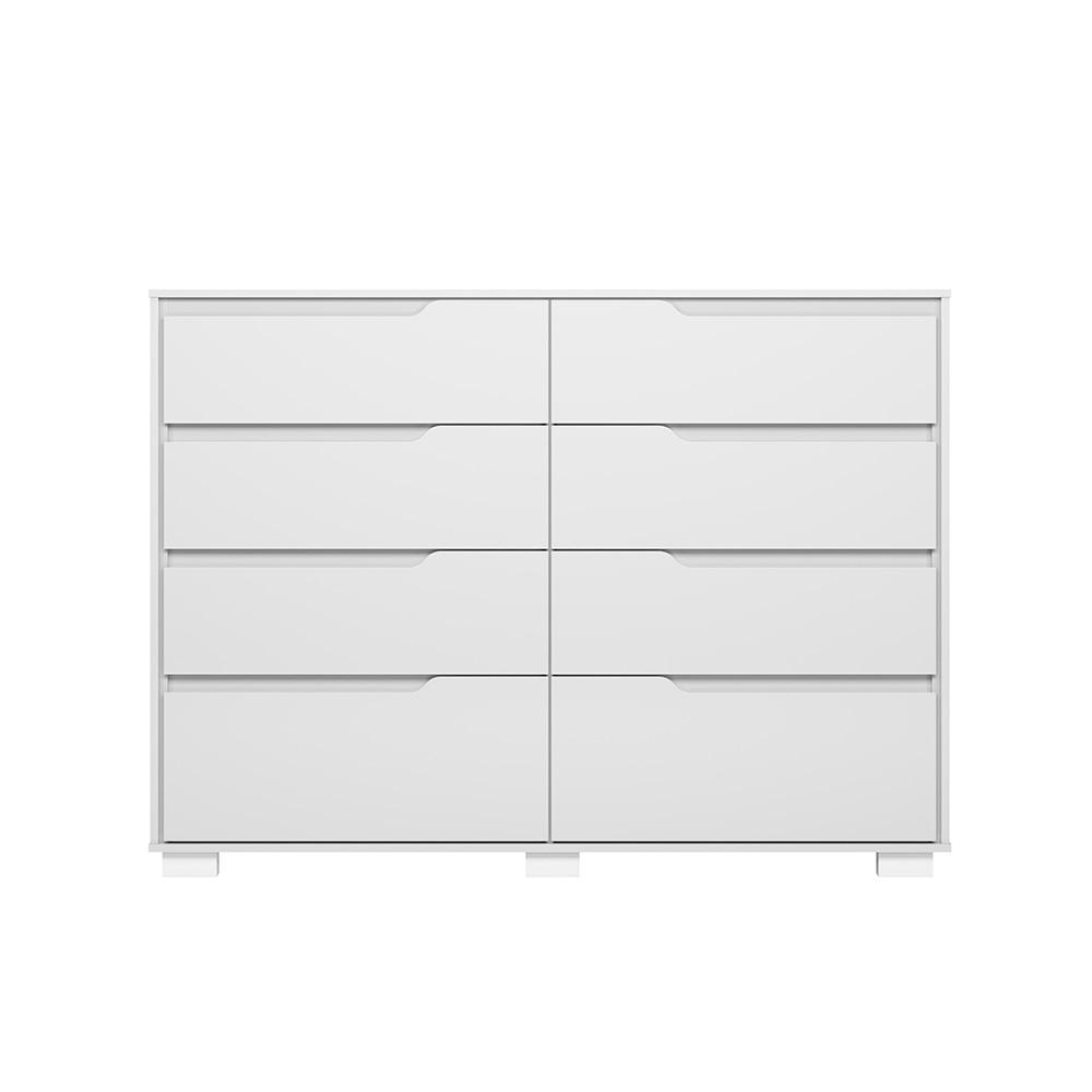 Cômoda Georgia 8 Gavetas Branco - Moval 2739600
