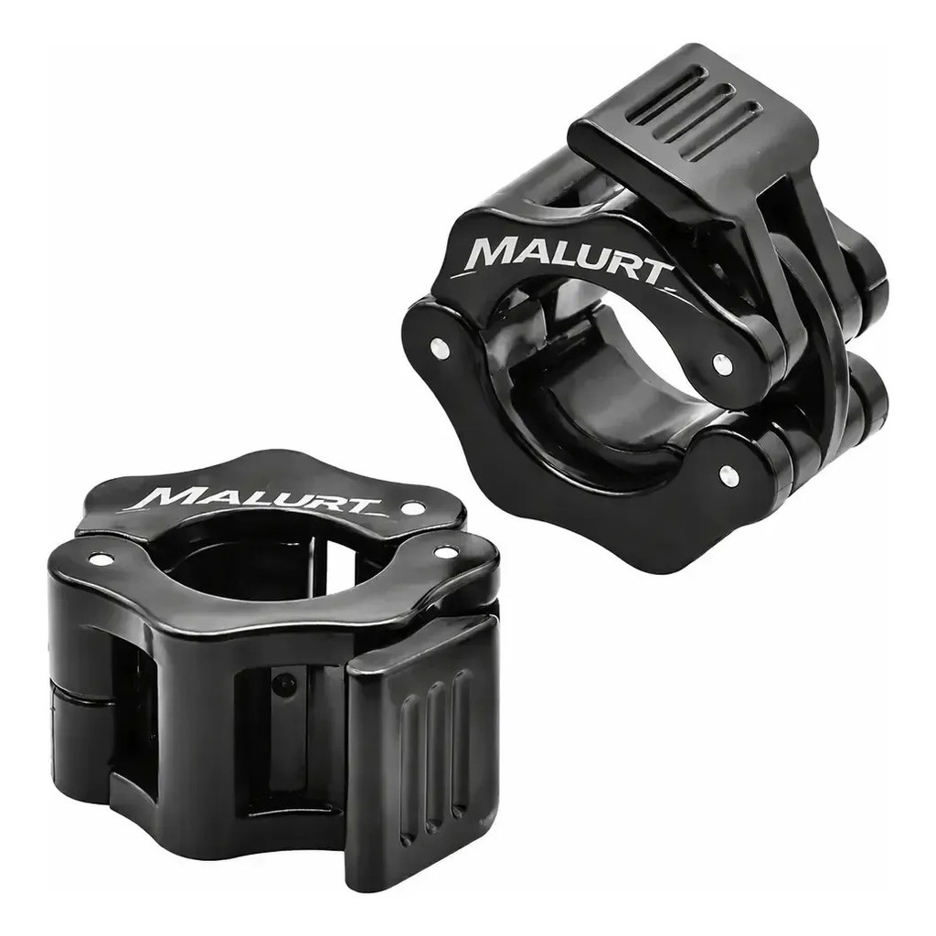 Presilha Pequena Par Barra Anilha Halter Peso Academia Lock