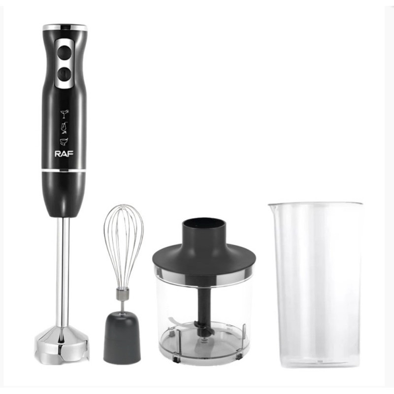 Mixer de Mao Eletrico Potente Kit Completo com Copo Picador Batedor 1600W 220V