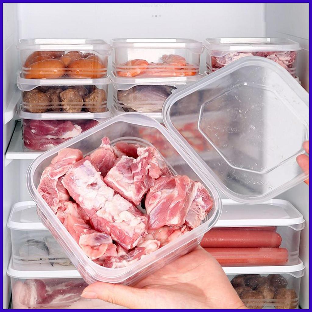 Recipientes Vegetais Para Geladeira , Recipiente Transparente Alimentos , Organizador De , Caixa nuaeduybr