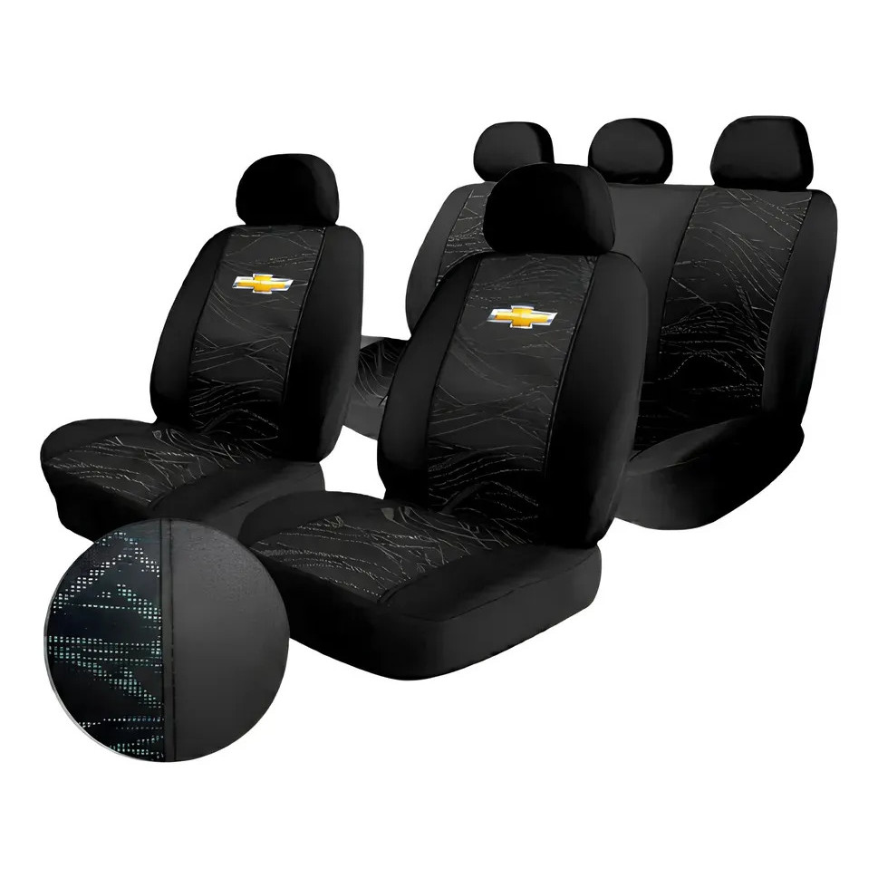 Kit Capas De Banco Automotivo Estofado Corsa 1994 A 2012