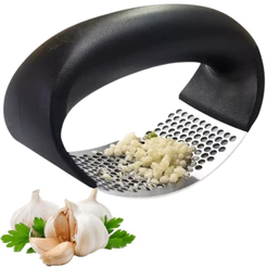 Espremedor de Alho Inox Manual Triturador Profissional