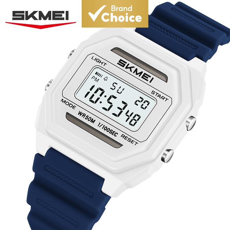Skmei 2640 Relógio Solar Digital Masculino Alarme Luminoso 50M De Pulso Esportivo À Prova D'água Presente