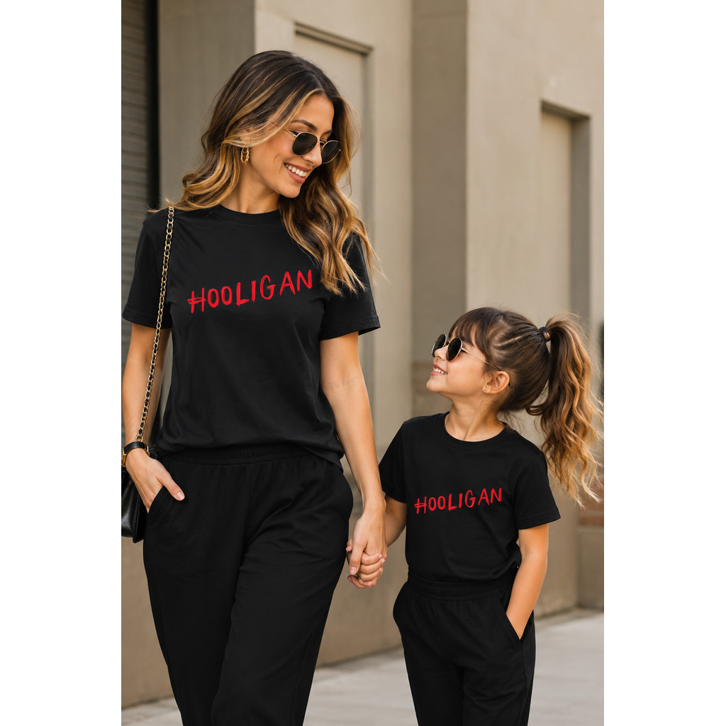 Kit Camiseta BTS Mãe e Filha Show Arirang Hooligan Army