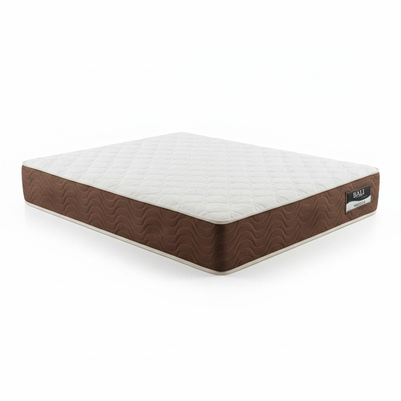 Colchão Casal Molas Ensacadas Bali Para Cama Box Madeira Estofados 138x188x30cm