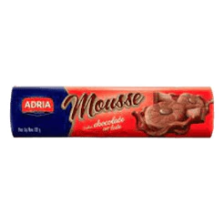 Adria Biscoito recheio mousse chocolate ao leite 130g
