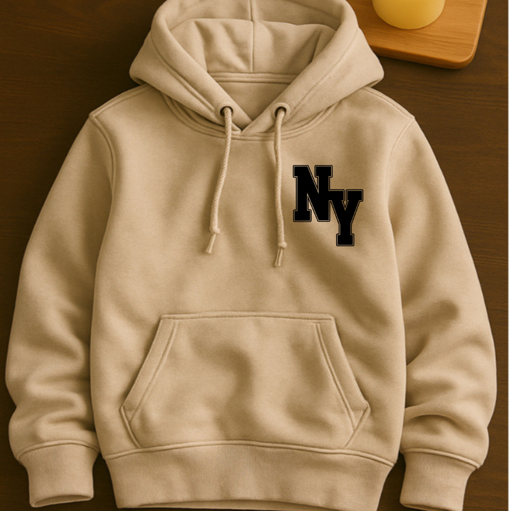 Moletom Canguru Masculino Estampado New York NY Infantil Feminino 100% Algodão Premium Reforçado