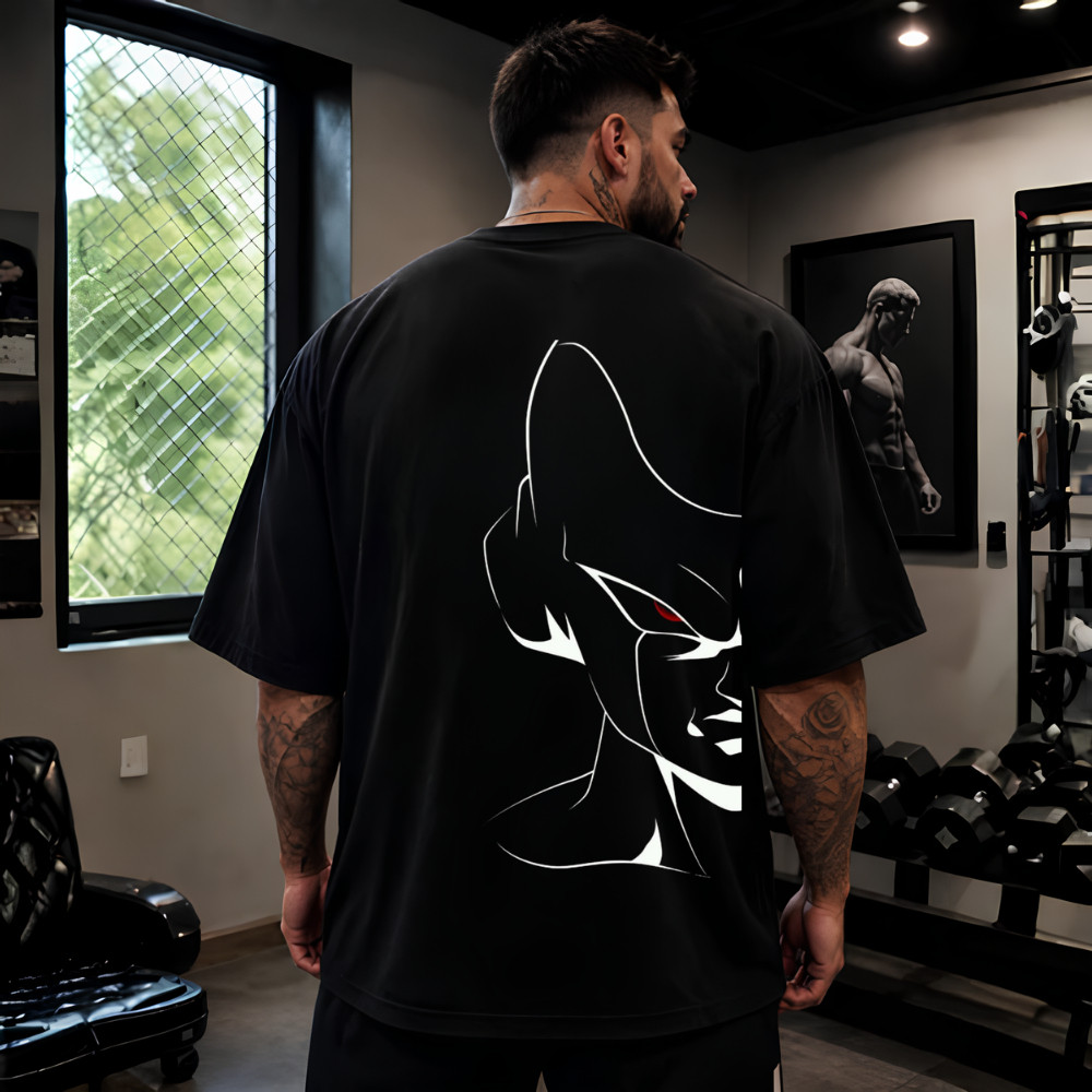 Camiseta Streetwear Confortavel Anime Dragon Ball freeza Estampada Camisa Masculina Musculação Academia