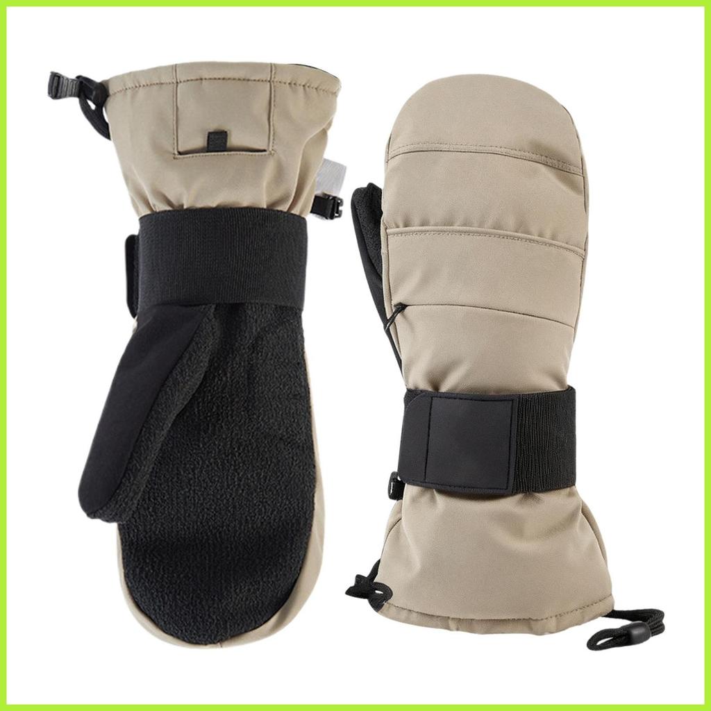 Luvas De Inverno Touchscreen Com Protetor De Pulso Forrado De Lã Ciclismo Para Homens Motocicleta Esqui Frio beqaxbr