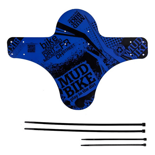 Paralama Dianteiro Bike Mudbike Plástico Aro 24 25 26 275 29 MTB XC Freeride Trilha Suspensão