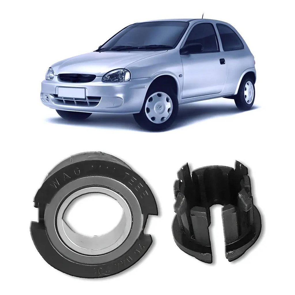 Rolamento & Bucha Coluna Direcao Volante - Corsa 94 Ate 2009