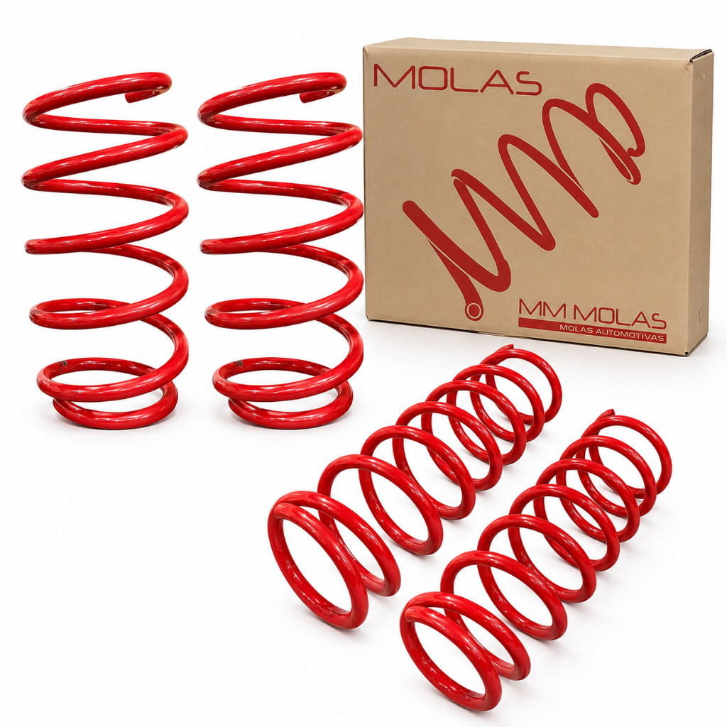 Kit 4 Molas Esportivas Vw Voyage Gol G5 / G6 / G7 / G8 (todos) Mm Molas