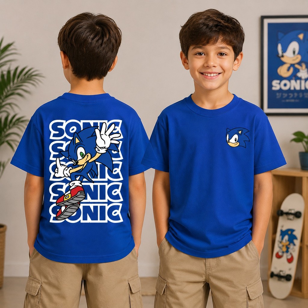 Camiseta Infantil Ouriço Streetwear 100% Algodão Menino Moda Kids Estilosa Confortável