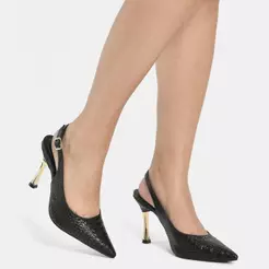 Scarpin Via Marte Feminino Salto Fino Conforto