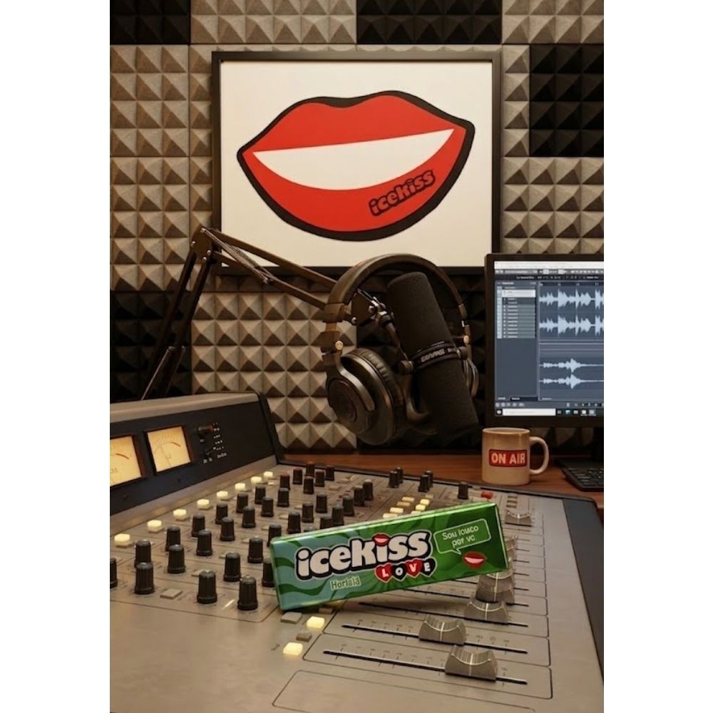 Bala Icekiss Love Sabor Hortelã 29g — imagem 2 de 2
