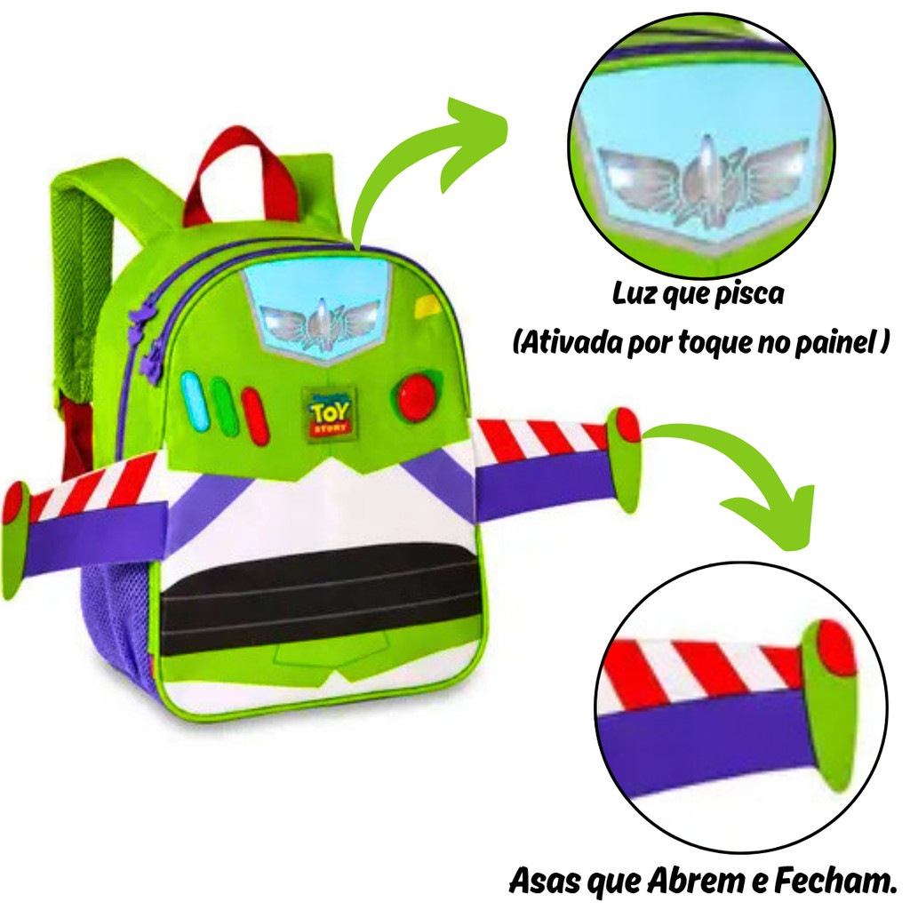 Mochila de Costas Infantil Toy Story - Clio Style · foto 2