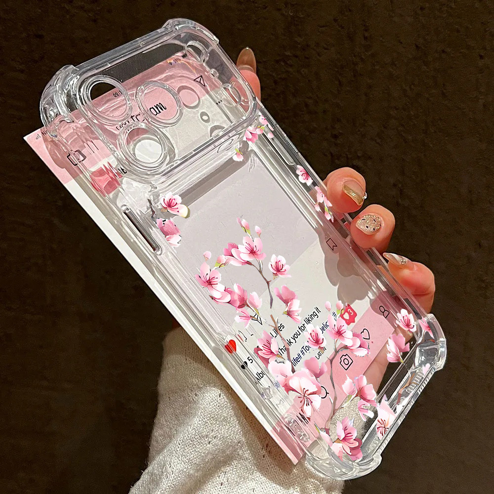 Flores De Cerejeira Capa Para Samsung Galaxy A26 A36 A56 A57 A37 A27 A07 A17 A55 A35 A54 A15 A05 5G Caixa Do Telefone Si