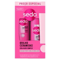 Seda Kit Shampoo + Condicionador Brilho Ceramidas 300ml