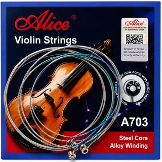 Encordoamento Cordas Violino Tipo Mauro Calixto Erudithus Alice Preludio