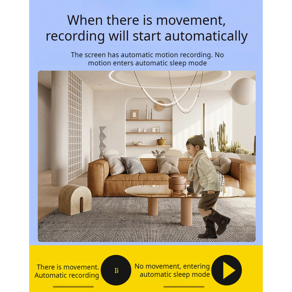 [Segurança Doméstica] Home Wireless Wifi Remote HD Night Vision Surveillance Camera/Câmera de Vigilância/Câmera Wifi