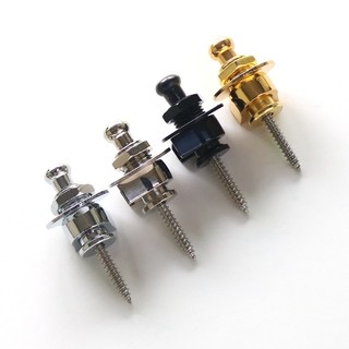 Novo Dongli DIY acessórios de guitarra auto-travamento segurança Anti-deslizamento cinta de guitarra fivela prata preto 