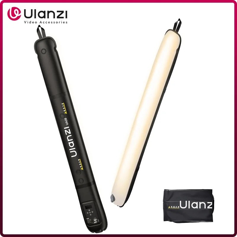 Ulanzi UA20 90cm Tubo De Ar Portátil Luz 20W 2700K-6500K De Preenchimento Magnética Inflável Bicolor Para Fotografia De