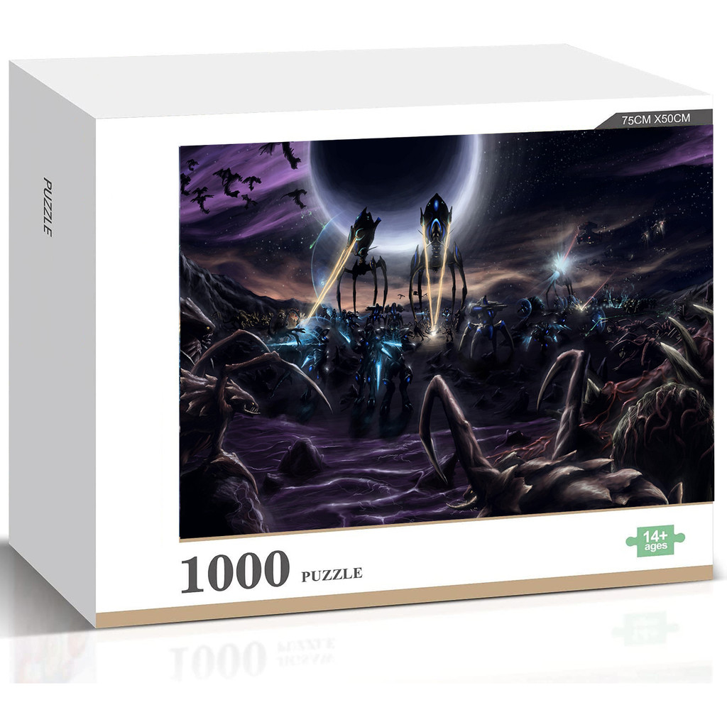 Starcraft II : Legado Do Void Quebra-Cabeça De Madeira Para Presente De Decoração De Parede Casa