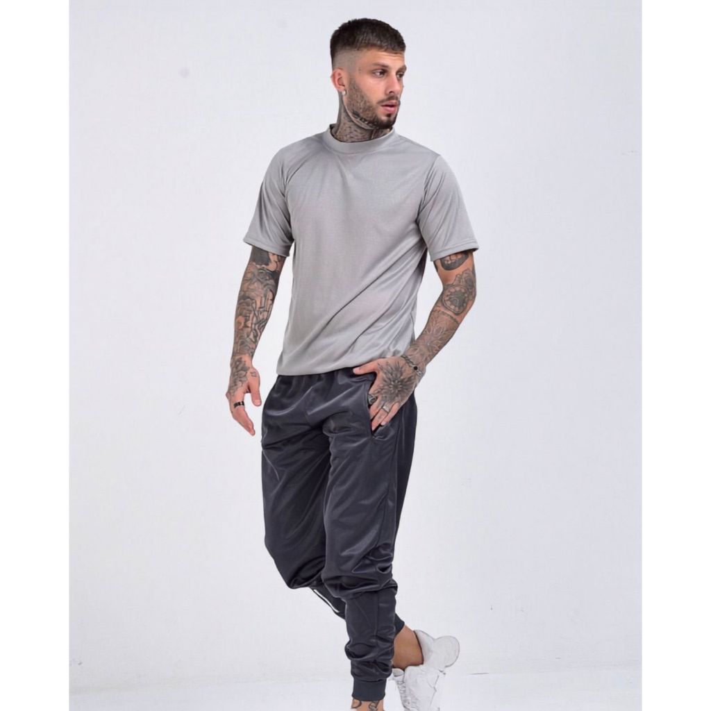 CALÇA + CAMISETA CONJUNTO MASCULINO CALÇA E CAMISETA ROUPA PARA ACADEMIA TREINO ESPORTE