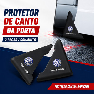 2 Peças Capa Protetora De Canto De Porta De Carro Para Volkswagen Polo Track MSI TSI Sense Comfortline Highline GTS Virt