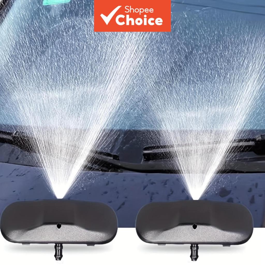 Bicos De Limpador De Plástico Duráveis , Spray Ajustável , 2 Peças , Fácil Instalação Para Jetta Golf Passat Bora Magota