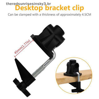 TSBR Cantilever Braet Braçadeira Antiderrapante Universal 7 Forma Cavalo Bule Clipe De Metal Para Microfone Lâmpada De M