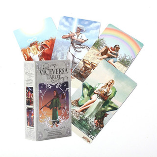 78 cartas de tarô/cartas de baralho para festas em família/jogo de tabuleiro, com livro QCEQ.
