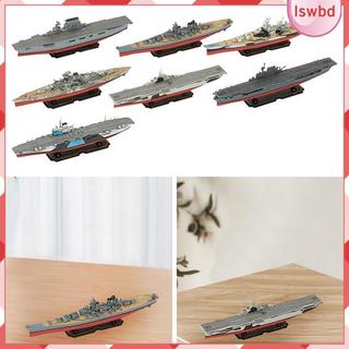 [Lswbd] Montagem De Modelo De Navio De Guerra Kits Transportador Brinquedo De Quebra-Cabeça De Construção Montado PP Des