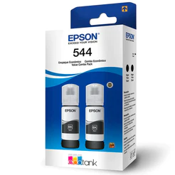 Kit Refil Epson Ecotank (544) T544122-2P Preto com 2 unidades