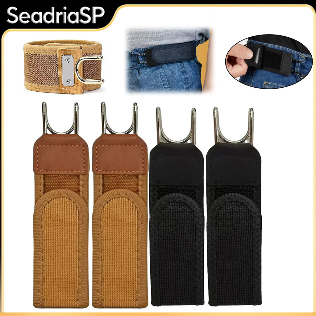 Kit 4 Cinto Invisível Ajustável Sem Fivela Unissex Elástico