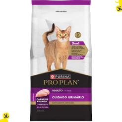 Ração Gato Ração Pro Plan Urinário Ração para Gatos Adultos 7,5kg Purina