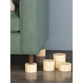 Almofada para pés de mesa doméstica multifuncional Almofada para pés de mesa Bloco para pés Cama Pé Base de aumento de m