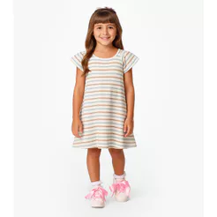 Vestido Infantil Básico Select Azul