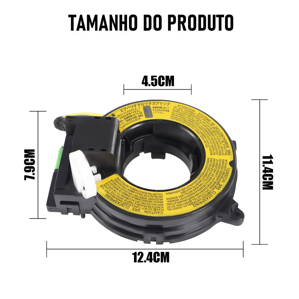 Cinta Airbag L200 Triton 2008 2009 2010 2011 2012 2013 2014 · foto 2