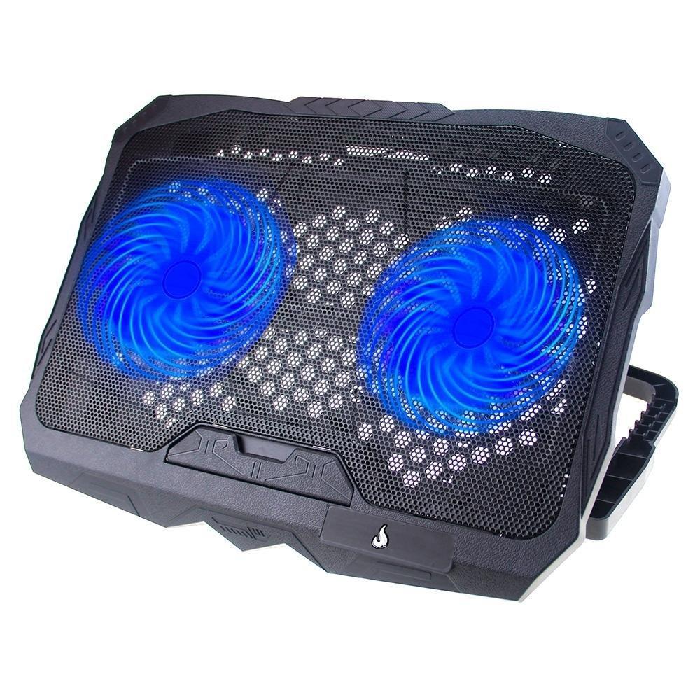 Base com Cooler Rise Mode Galaxy Black X4 LED Rm-cn-04-bb
