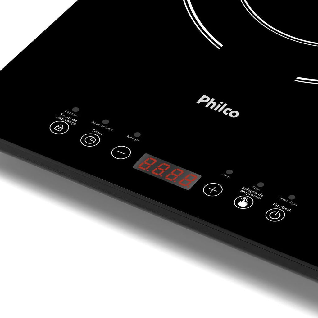 Cooktop de Indução Philco Portátil 1 Queimador PCT10A · foto 2