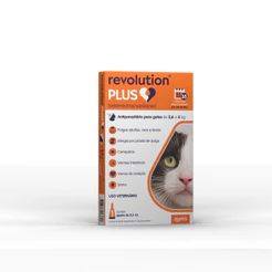 Antipulgas Revolution Plus 2,6 A 5Kg C/1 Pipeta Zoetis