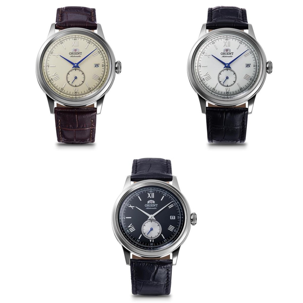 Relógio Orient Bambino Automático, Mecânico, com Garantia do Fabricante Japonês, RN-AP0101B, Masculino, Preto Marfim,Pra