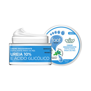 Creme Desodorante e Esfoliante para os Pés Flores e Vegetais - 250g em Oferta na Shopee