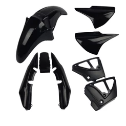 Kit Carenagem Complemento Cg 150 Titan 2004 A 2008 Preto